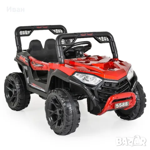 ТОП ЦЕНА!НОВО!Акумулаторен джип Fast UTV RED с 12V батерия,дистанционно,USB, снимка 1 - Други - 44739745