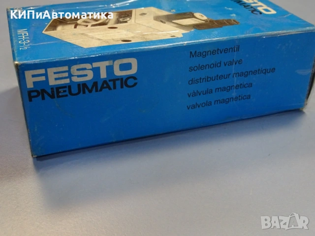 ел. магнитен вентил Festo MFH-3-1/2 typ9857 Pneumatic Solenoid Valve 2-8Bar 220V/24VDC, снимка 11 - Резервни части за машини - 53151362