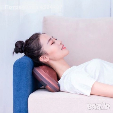 Портативна възглавница масажор за шиацу масаж, снимка 5 - Масажори - 53960221