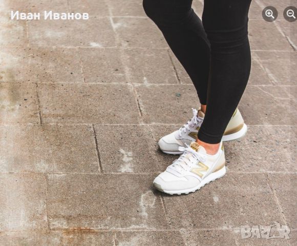 маратонки New Balance 996 'White Gold Khaki  номер 40 , снимка 5 - Маратонки - 45585450