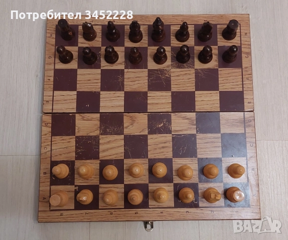 шах и табла фигури дървени нови 38см , снимка 2 - Шах и табла - 52228252