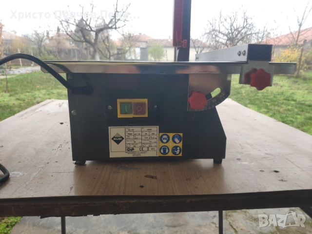Машина за рязане на естествен камък,керамика и порцелан Rubi ND-180-Smart, снимка 4 - Диамантени и режещи инструменти - 52563472