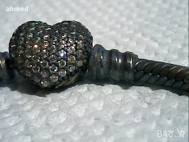 много стара разкошна среберна гривна пандора, снимка 2 - Антикварни и старинни предмети - 53252914