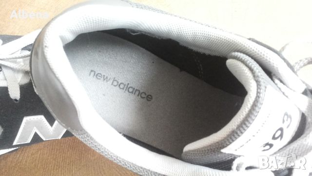 NEW BALANCE 393 Mens Shoes Размер EUR 44 / UK 9,5 мъжки маратонки естествена кожа 239-14-S, снимка 16 - Маратонки - 46813937