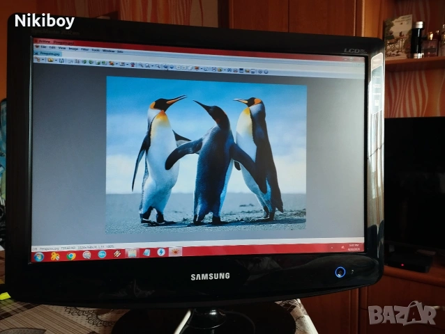 монитор с TV Samsung с дистанционно !HDMI,DVI,VGA