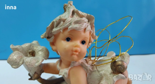 Красива ретро фигура на бебе–фея от Fairy Collection, снимка 9 - Антикварни и старинни предмети - 53814998