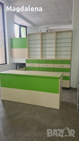 Мебели за пълно обзавеждане на аптека, снимка 2 - Друго търговско оборудване - 53117256