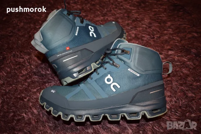 On Cloudrock 2 Waterproof Mid Shoes – 40.5, снимка 5 - Спортни обувки - 47497460