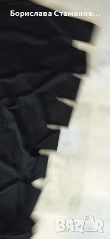 Черна парти рокля с прорези  и преплитащи се презрамки, снимка 4 - Рокли - 48875101