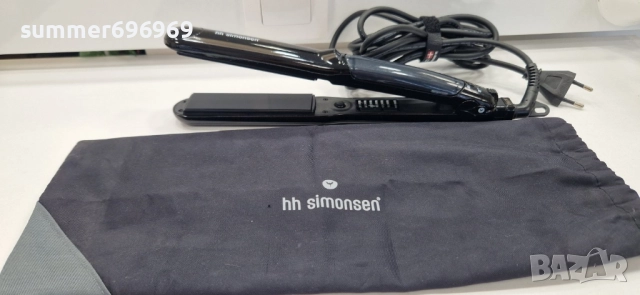 Професионална преса за коса с кератин hh simonsen, снимка 2 - Преси за коса - 52419456