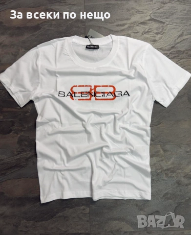 Balenciaga Мъжка Тениска👕Мъжка Блуза С Къс Ръкав - Налични Различни Цветове Код NGHSP29, снимка 7 - Тениски - 53694999