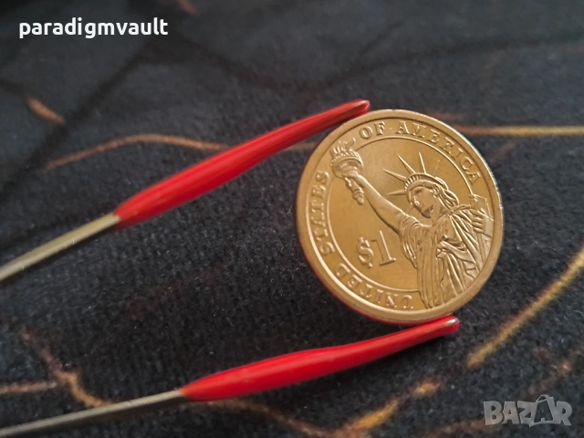 Монета - САЩ - 1 долар (Милър Филмор) UNC | 2010г., снимка 2 - Нумизматика и бонистика - 54010996