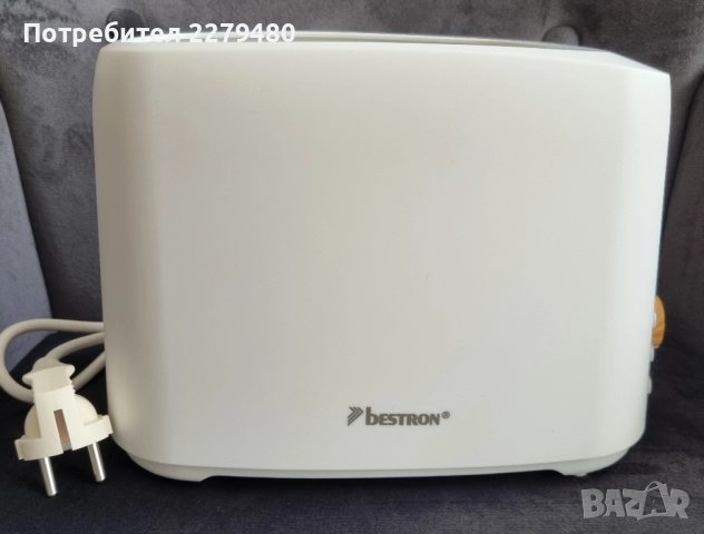 Тостер bestron 750W, снимка 3 - Тостери - 51495918
