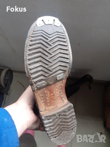 Стари немски военни кожени бойни ботуши униформа Германия, снимка 4 - Антикварни и старинни предмети - 53904665