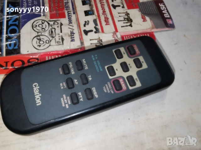 CLARION RCB-130 AUDIO REMOTE-ВНОС SWISS 2612250937, снимка 5 - Други - 52901956