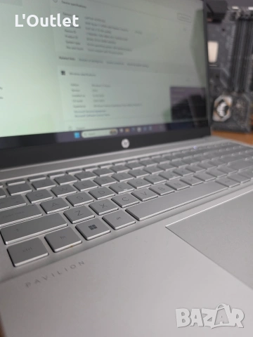 Лаптоп HP Pavillion 15, Ryzen 5500, 8GB RAM, 512GB SSD, Touchscreen, снимка 4 - Лаптопи за работа - 53955425