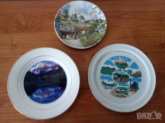 Сувенирни чинии, порцелан , снимка 4 - Други ценни предмети - 27175066