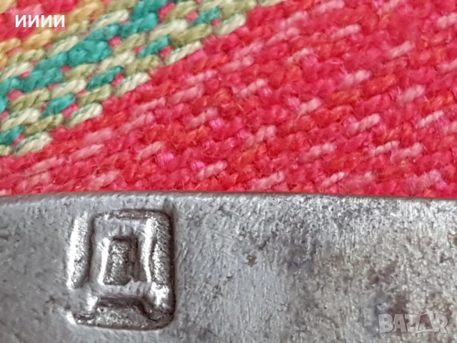 Кована ножица с печати, снимка 4 - Антикварни и старинни предмети - 52591717