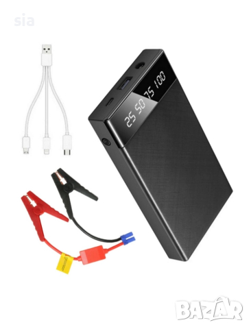 Стартерно устройство, Jump Starter, 1000A, 12V, 10 000mAh