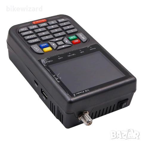 CENPEK V8 Finder2 Сателитен търсач DVB-S2X Сигнален приемник Декодер H.264 HD 3.5 LCD НОВ, снимка 4 - Друга електроника - 52842461