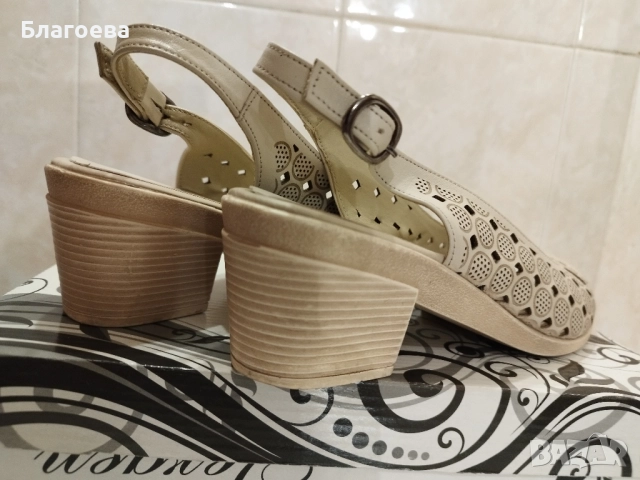 Дамски сандали , снимка 5 - Дамски обувки на ток - 52215513