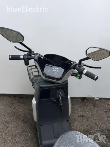 Електрически скутер blueEelctric Infinity GT-1000 1200W | 72V | 23Ah | ARMY GREEN, снимка 7 - Мотоциклети и мототехника - 49745612