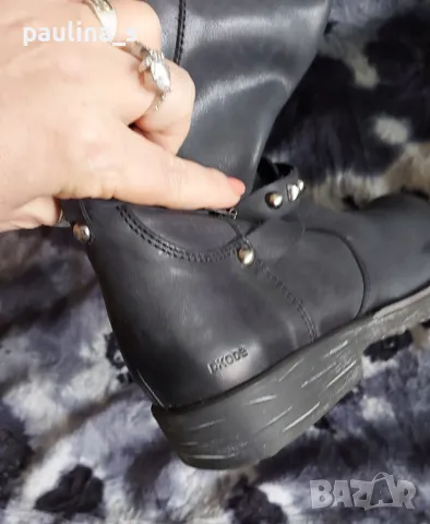 Два броя / Маркови ботуши естествена кожа "Enzo Argiolini" и "DKODE" , снимка 14 - Дамски ботуши - 27306035