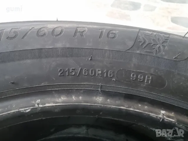 4бр зимни гуми 215/60/16 MICHELIN L02651 , снимка 6 - Гуми и джанти - 49434826