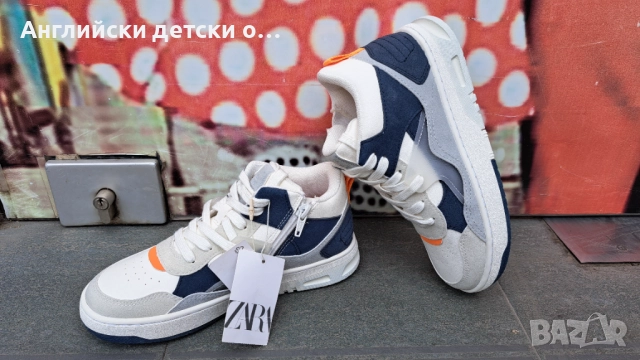 Английски детски кецове-Zara