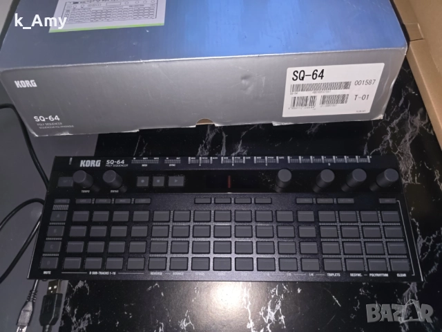 Korg SQ 64 Sequencer, снимка 2 - Синтезатори - 52410323