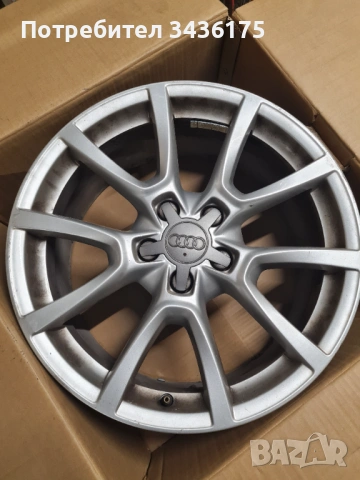 Алуминиеви джанти 17" за ауди Q5,А6,А4, снимка 4 - Гуми и джанти - 53796763