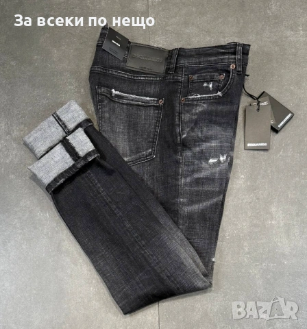 DSQUARED2 Мъжки Дънки С Накъсан Ефект Код Mens P.223, снимка 3 - Дънки - 53922015