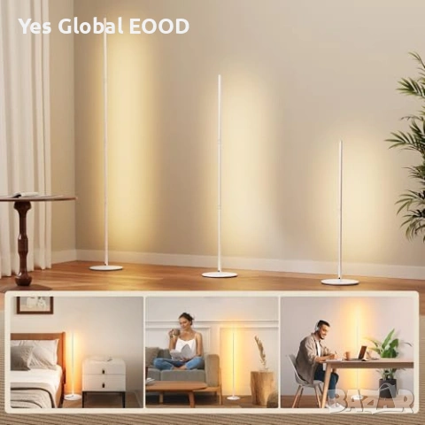 EDISHINE LED подова лампа 2 бр. 3000K, снимка 7 - Лед осветление - 53983621