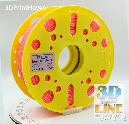 3DLine PLA Филамент за 3д принтер, снимка 12 - Консумативи за принтери - 51041377
