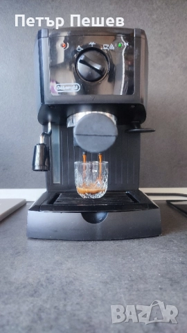 80лв. Кафемашина Delonghi Ec146 крема цедка Делонги , снимка 3 - Кафемашини - 51733207
