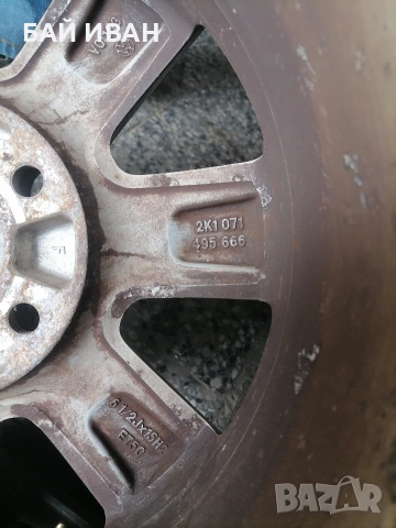 АЛУМИНИЕВИ ДЖАНТИ 15 КИ ЗА VW , снимка 10 - Гуми и джанти - 53971736