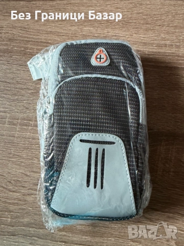 Нов Спортен калъф за телефон – дишащ, велкро, с цип за бягане фитнес колоездене