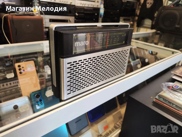 Радио MARO В отлично техническо и визуално състояние., снимка 12 - Радиокасетофони, транзистори - 47075670