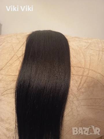 Естествена европейска коса 55см.100гр., снимка 10 - Аксесоари за коса - 51934065