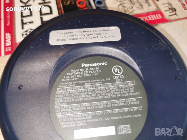 PANASONIC SL-SX430 1204261834LCHERY1, снимка 10 - Радиокасетофони, транзистори - 54174215