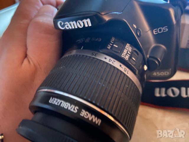 Canon EOS 450D Фотоапарат, снимка 5 - Фотоапарати - 45357902