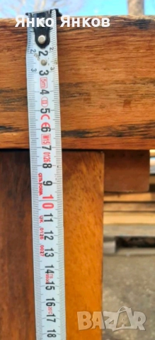 Трапезна МАСА от африканска акация, снимка 7 - Маси - 52519853