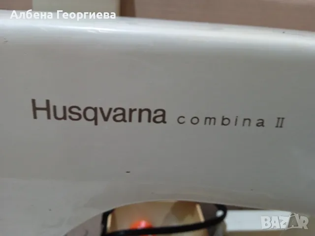 Метална шевна машина HUSGVARNA COMBINA 3230, снимка 3 - Шевни машини - 47115839