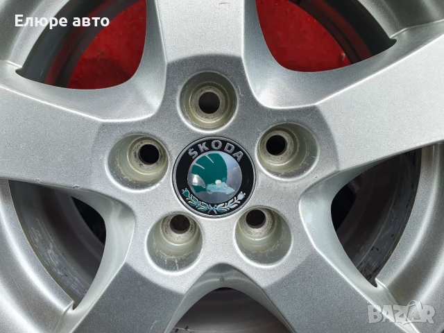 Джанти за Шкода 5x100x6J14ет43, снимка 4 - Гуми и джанти - 50815106