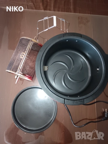 Продавам Ерфаер Фритюрник Кlarstein VitAir 1400W 9L Комби Червен, снимка 5 - Печки, фурни - 53769622