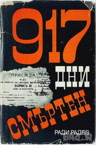 917 дни смъртен, Ради Радев(10.5), снимка 1 - Художествена литература - 46125119