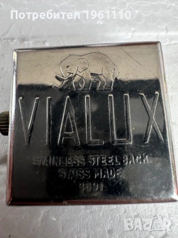 Swiss made / Vialux 17 Jewels, швейцарски дамски ръчен часовник., снимка 2 - Антикварни и старинни предмети - 53728251