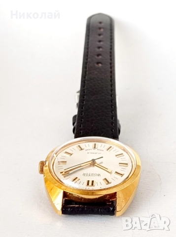 Wostok Восток - позлатен мъжки часовник с ръчно навиване, снимка 6 - Мъжки - 52397436