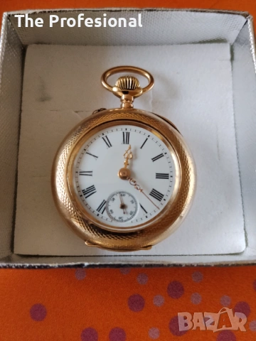 Златен часовник, снимка 2 - Антикварни и старинни предмети - 53720020
