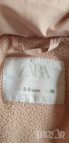 Детско яке за момиче ZARA, снимка 4 - Детски якета и елеци - 48341393